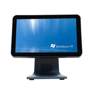 Wedleytec Pos P556 15.6 inç J1900 4g 64g kapasitif dokunmatik ekran Pos sistemi Windows hepsi bir Pos