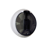 Ventilateur d'extraction mural électrique silencieux pour cuisine, extracteur d'air à 5 pales en plastique, roulement à bille, OEM ODM 100% cuivre