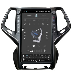 Android 13.6 pouces voiture écran tactile lecteur DVD Navigation Tesla Style vertical écran tactile <span class=keywords><strong>Radio</strong></span> pour Jeep Cherokee 2014-2021 - Product Image 4