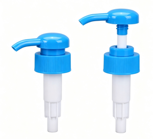 4CC Output PP Plastic Lotion Pump 33/410 Ribbed Screw Closure Leak Proof <b>Dispenser</b> Pump For <b>Shampoo</b> Body Wash Hand Soap Bottles - Product Image 2