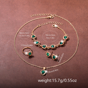 Luxury Women's Quartz <strong>Watch</strong> with Colorful Dial Belt <strong>Fashionable</strong> Casual Wristwatch Heart Small Jewelry <strong>Set</strong> New Arrival - Product Image 4