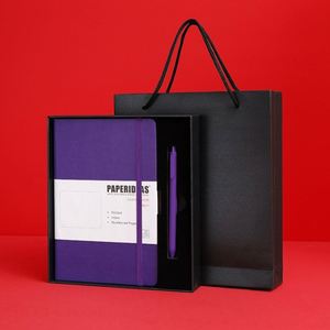 Libreta A5 con Banda Elástica, Bloc de Notas de Alta Calidad, Juego de Caja para Libreta de Cuentas, Regalo para Reuniones Anuales, Personalización con Logotipo, Forma Personalizada - Product Image 4