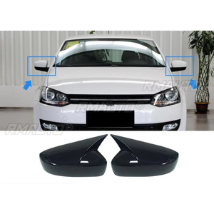 Pour Volkswagen Polo 2011-2013 : Kit Carrosserie, Coque de Protection pour Rétroviseur Latéral, Garniture de Rétroviseur, Pièce de Modification - Product Image 1