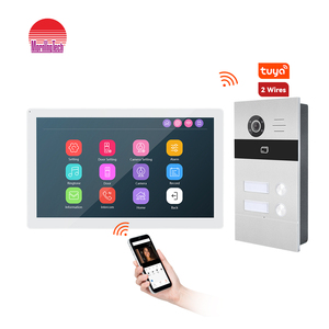 Vente en gros 10.1 pouces <span class=keywords><strong>Interphone</strong></span> Poe Interphones de porte et système de déverrouillage Appartement Téléphone Vidéo Système d'<span class=keywords><strong>interphone</strong></span> <span class=keywords><strong>Ip</strong></span> - Product Image 1