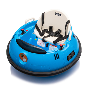 संगीत लाइट स्पेसक्राफ्ट बम्पर कार की बैटरी संचालित बंपिंग बेबी कार 360 रोटेट कर सकती है - Product Image 3