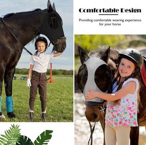 Échantillon Gratuit : Masque Anti-Moustiques et Anti-Insectes Extensible pour Chevaux – Fournitures Équestres et Articles pour Chevaux - Product Image 4