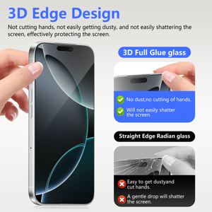 Tiên Tiến HD Rõ Ràng Chống-Phản Chiếu Bụi Miễn Phí Dễ Dàng Để Cài đặt 3D Hot Uốn Bảo Vệ Màn Hình Điện Thoại Di Động Glass Đối Với iPhone 17 - Product Image 2