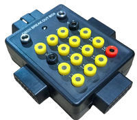Kit de Prueba de Protocolo de Diagnóstico para Automóviles, Caja Conectora OBD de 16 Pines, Fuente de Alimentación para Vehículos, Caja de Conexión OBD2 CAN, Herramienta de Puente