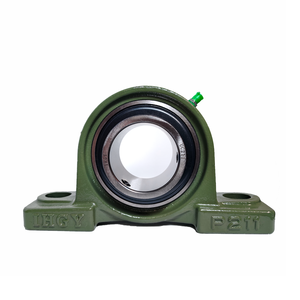 UCP205 P6 Gres Yağlamalı Çift Sızdırmaz Krom Çelik Yastık Blok Rulman Ünitesi Konveyör Tarım Sistemleri için Dökme Demir Gövde - Product Image 2