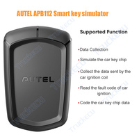 AUTEL APB112 Kit de Diagnostic de collecte de données de voiture, simulateur de clé intelligente, calcul de mot de passe et programmateur