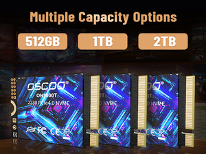 OSCOO 2230 NVMe SSD PCIe Gen4.0 Dahili Katı Hal Sürücüsü, Steam Deck, ROG Ally, MSI Claw, Microsoft Surface Pro ve Mini Bilgisayarlar için - Product Image 6