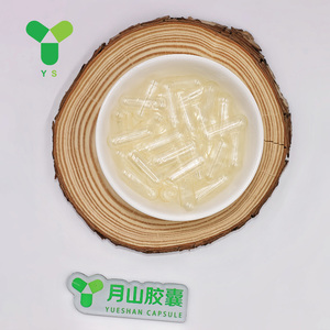 YS Vejetaryen HPMC Farmasötik Sınıf Mide Suda Çözünen Şeffaf Boyut 00 Boş Kapsül Gövdeleri - Product Image 5