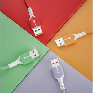 Venta al por mayor Tipo C a Usb 3,0 Cable Teléfono V8 Micro Usb Cable de datos para Iphone Qc 3,0 Cable de carga rápida para Samsung - Product Image 2