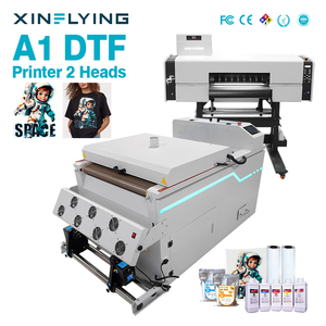 เครื่องพิมพ์ XinFlying DTF ขนาด 60 ซม. พร้อมหัวพิมพ์ I3200 จำนวน 2 หัว แบบม้วนต่อม้วน พร้อมเครื่องเขย่าผงและเตาอบ เครื่องพิมพ์ DTF ขนาด A3 ในสหรัฐอเมริกา - Product Image 1