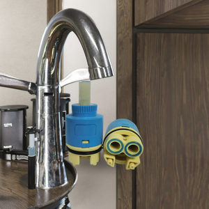 Robinet de salle de bain moderne en céramique WANHAN avec <span class=keywords><strong>cartouche</strong></span>, garantie 1 an, capacité de conception de modèle 3D, base haute, double étanchéité, 35 bars - Product Image 4