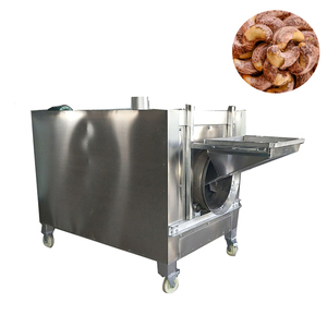 Nueva versión, máquina comercial automática para tostar anacardos, anacardos tostados con piel, máquina para tostar anacardos con gas comercial - Product Image 1