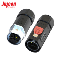 Connecteur industriel étanche IP67 à verrouillage rapide MJ24, fiche mâle et fiche femelle, 50A 30A 300V, pour connexions de fils 2-5 broches