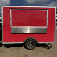 Camion de restauration de luxe, remorque de restauration mobile, camion de restauration rapide, remorque à hamburgers, camion de vente ambulante, camion de glaces et de snacks