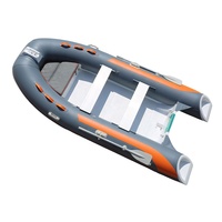 Bateau pneumatique hors-bord chinois de 3,6 m, plancher ouvert, RIB 360, bateau d'appoint pour yacht
