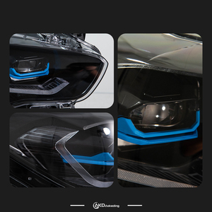 Faro Anteriore per <span class=keywords><strong>BMW</strong></span> <span class=keywords><strong>F20</strong></span> con Lente Proiettore 2015-2018 F21 116i 118i 120i, Lente Segnalazione Caravelle DRL, <span class=keywords><strong>Accessori</strong></span> Auto - Product Image 5