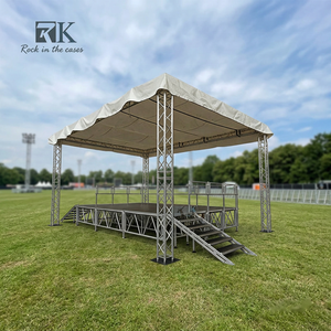 Outdoor & Indoor Stage Truss System Adjustable Height Lawn Concert Stage - Product Image 2