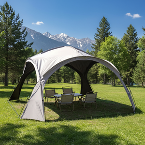 Carpa de <span class=keywords><strong>Camping</strong></span> Oxford Extra Grande, Impermeable, Portátil, con Protección Solar, para Exteriores, Parques y Campamentos - Product Image 4