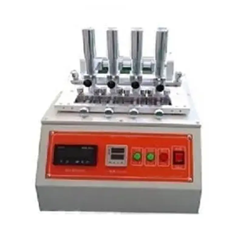 Leather Fading Tester Leather Rubbing Color Fastness Testing Machine Fabric Rubbing Discoloration Tester