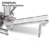 ZONESUN ZS-RPFS120X automatique forme verticale Rotor pompe à lobes Mayonnaise confiture salade Sauce Sachet pâte remplissage Machine à sceller