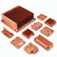 Pièces usinées CNC en cuivre sans oxygène C101 sur mesure pour service d'usinage, fournisseur OEM, ISO 9001, tolérance de 0,01 mm pour l'usinage