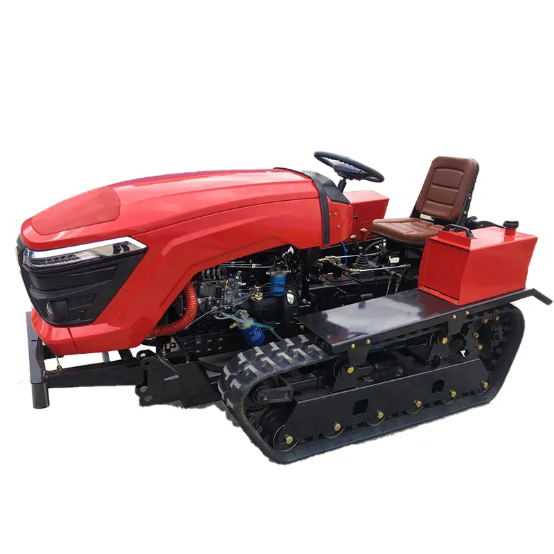 JW Traktor Perayap 25Hp 35HP 50HP 80HP, Traktor Pemotong Rumput Kecil Taman Pertanian Traktor Perayap Mini