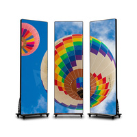 Schermo del Poster di controllo WIFI pubblicità interna Video LED LED poster Display led pubblicità con schermo full HD interno