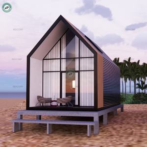 Casa Modular de 35 m2 con Marco A, 1 cama, 1 baño, nuevo diseño, cabaña prefabricada, complejo turístico Modular, <span class=keywords><strong>Chalet</strong></span> en Perú - Product Image 2