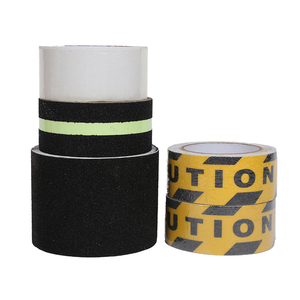 Cinta de PVC negra antideslizante, tira fotoluminiscente, luminosa, esmerilada, <span class=keywords><strong>fluorescente</strong></span>, impermeable, sensible a la presión, 5M para advertencia - Product Image 6