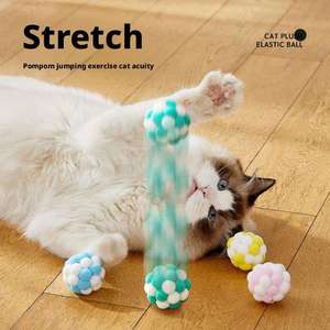 Bán Buôn Squeaky Tương Tác Bền Sang Trọng Đàn Hồi Mèo Chew Đồ Chơi Cho Năng Lượng Hàng Ngày Đốt Cháy Và Răng Làm Sạch - Product Image 6