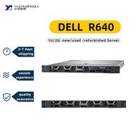 Servidor en Rack Dell PowerEdge R640 1U, Doble Xeon Gold 5115, 16GB DDR4, 8 Bahías de Intercambio en Caliente, Bajo Precio, Personalizable, Servidor para Centro de Datos