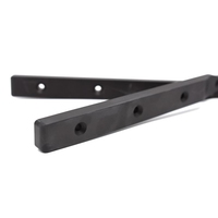 Tige de support d'aile en alliage d'aluminium Support de cadre d'épissage Raccordement de rail de guidage CNC 3/4/5 axes Services d'usinage personnalisés