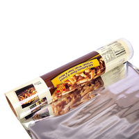 Lebei Film d'emballage de qualité alimentaire à impression personnalisée pour emballage alimentaire de bonbons et biscuits Rouleau de film sachet en aluminium durable