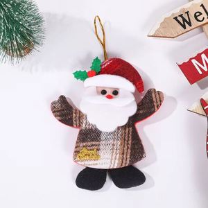 Custom Premium Fabric Christmas <b>Tree</b> Ornaments - Low MOQ Reindeer/Santa Holiday Decor for Events - Product Image 4