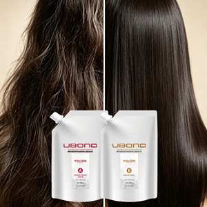 YOGI OEM Ubond Crème Capillaire Hydratante Lissante Lotion Permanente Agent A&B pour Salons - Product Image 1