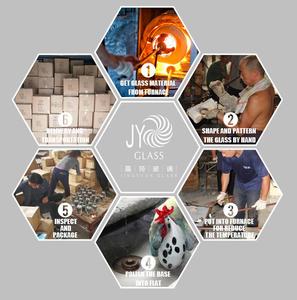 Adorno de medusas de cristal de Murano multicolor hecho a mano, escultura de vidrio soplado para decoración del hogar, pisapapeles - Product Image 5