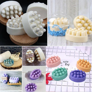 Moldes de silicona para jabón de masaje, bandeja de molde de silicona para pan ovalado grande decorativa hecha a mano, gran oferta - Product Image 5