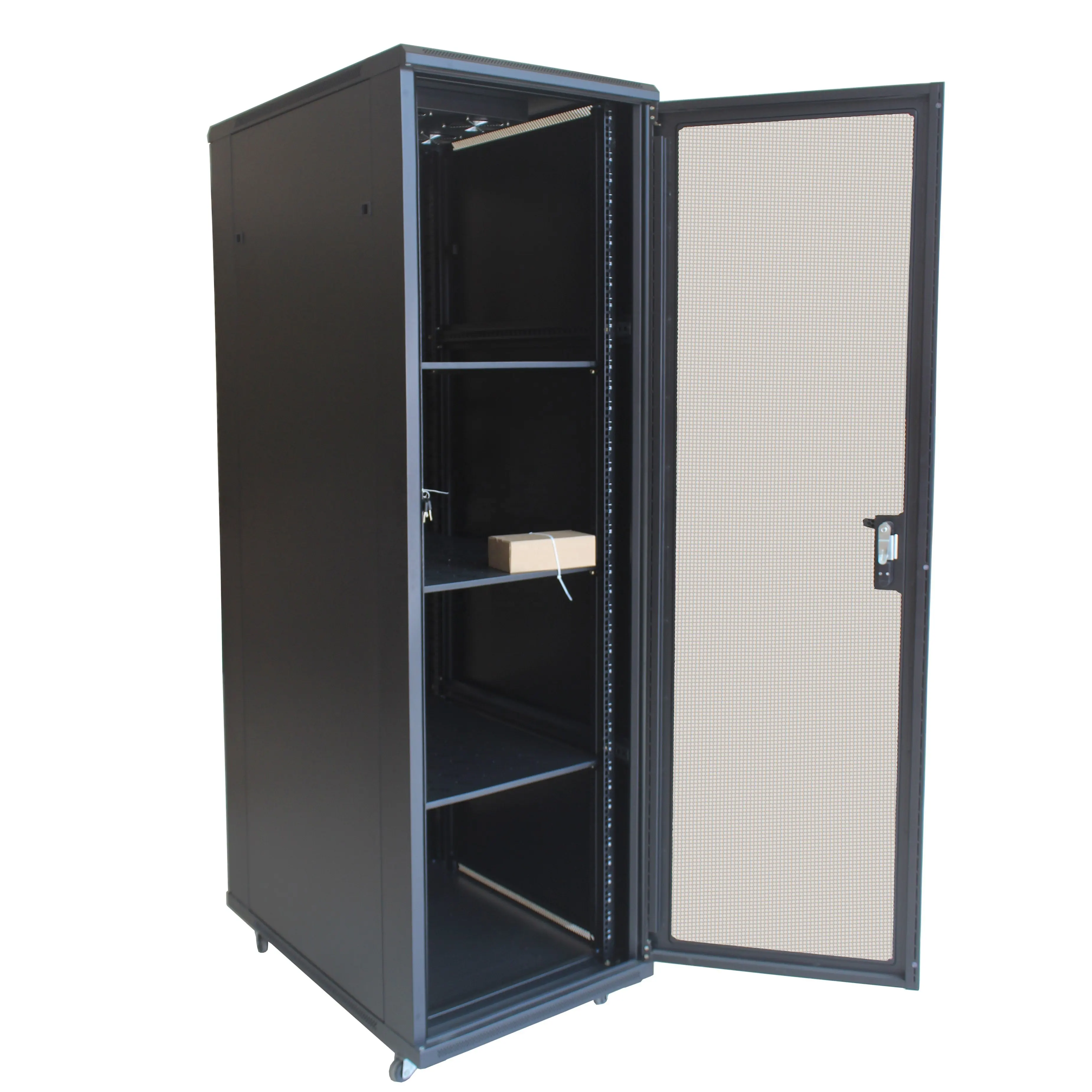 Rack 19 22u 24u 42u 27u ventilador de dados de entrada de parede suporte de entrada servidor de equipamento de sala de estar tamanho rack42u armário 39