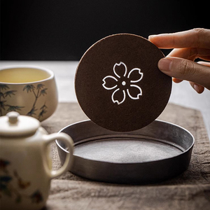 Sottobicchieri in feltro personalizzabili per bevande <span class=keywords><strong>tavolo</strong></span> da pranzo cuscinetto di protezione resistente al calore tappetino tazza di tè e caffè tazza calda tovaglietta - Product Image 5