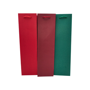 Lekvrije Kraft Kerstcadeauzakjes Papieren Wijnzakken Met Trekkoord En Handvatten Voor Reizen En Feest Voor Kaars-En Ambachtelijk Gebruik - Product Image 2