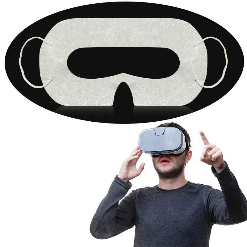 Factory Price Vr Accessories Hygiene Sanitary Eye Mask Non-woven Disposable Vr Mask For Vr Headset Anorel Pro