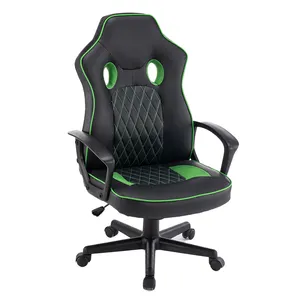 Ucuz Sillas Gamer PU deri bilgisayar büro sandalyesi yüksek kalite benzersiz renkli ofis koltuğu döner ofis PC oyun sandalyesi