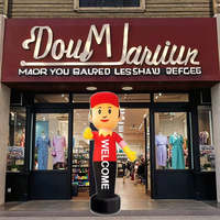 Tube à main de 3m de haut pour homme gonflable Air Dancer Sky Dancer Puppet pour la publicité Welcome Man for Outdoor Commercial Use