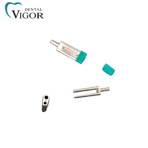 Accessoires de laboratoire dentaire : Goupilles doubles en <span class=keywords><strong>laiton</strong></span>, 1000 pièces, vertes - Product Image 2