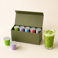 Capsules de Matcha Latte Végétaliennes, Dosettes de Thé Vert Espresso, Machine à Café Monodose, Vente en Gros, Fournisseur d'Usine