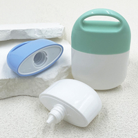 Nouveau flacon vide pour crème solaire, crème pour les mains, lotion solaire, conteneur cosmétique, matériel d'emballage en gros, 30g/50g, portable